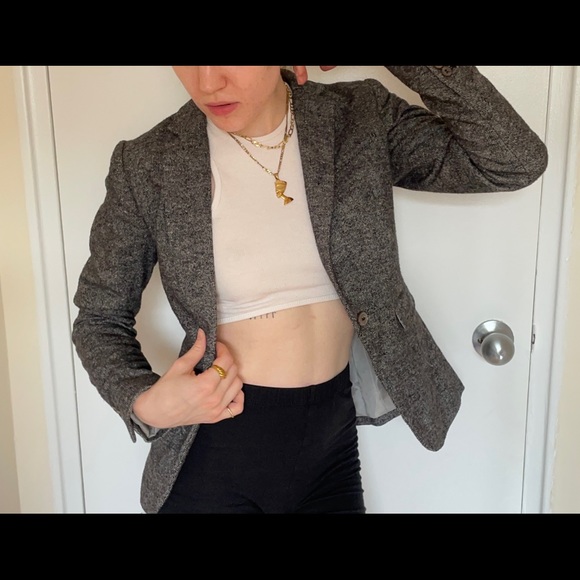 Dark Grey Blazer - Picture 2 of 4